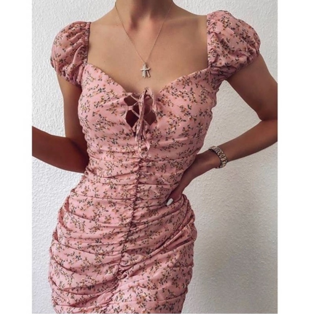 Tiger Mist Pink Cayden Dress